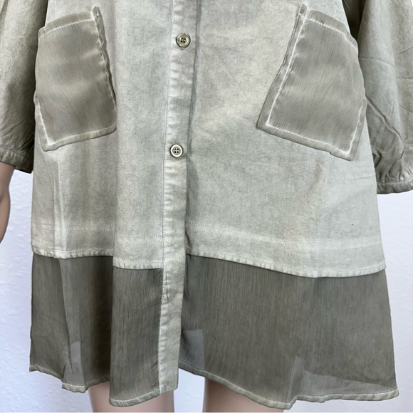 Pretty Angel Olive Green Tunic Top - Picture 7 of 11